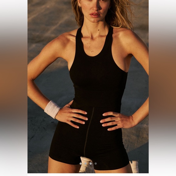 NWT FREE PEOPLE RUNSIE in heather grey - Picture 2 of 4